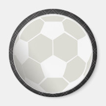 Customisable Soccer Ball  Magnet