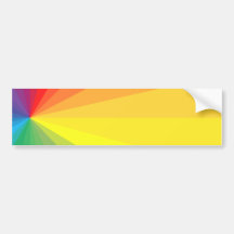 Customisable Spectrum Collection Bumper Stickers