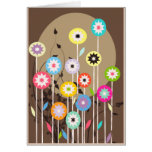 Customisable - Spring floral card
