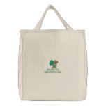 Customisable St. Patrick's Day Teddy Bear Shamrock embroidered bags