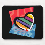 Customisable Striped Valentine Heart