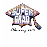 Customisable Super Grad t-shirt by Mudge Studios