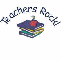Customisable Teacher or Librarian Embroid. Polo