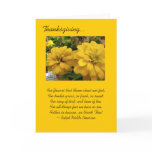 Customisable Thanksgiving Card
