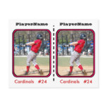 Customisable Trading Cards Postcards