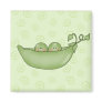 Customisable Two Peas in a Pod magnet