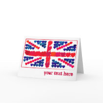 Customisable: Union hearts Cards