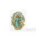 Customisable Vintage Angel and Cross Cards
