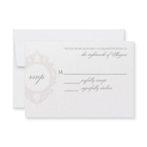 Customisable Wedding RSVP Card