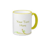 Customisable Yellow Flower Mug