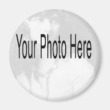 Customisable - Your Photo & Text Magnet