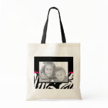 Customisable Zebra Print Photo Template Bag