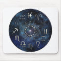 Customisable Zodiac Chart mousepads