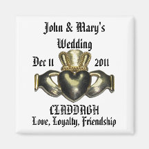 Customise Claddagh Magnet