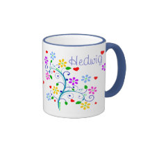 Customise - Hedwig Flower Cup - We *Heart* You Coffee Mug