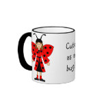 Customise Me -- Bee and Ladybug costumes mugs