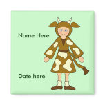 Customise Me -- Children's Nativity Ox magnets