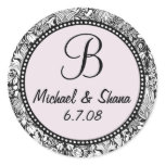 Customise Me! ...Monogram Wedding Sticker