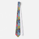 Customise Retro Patchwork Cool Tie