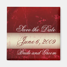Customise your date Save the Date Fridge Magnet