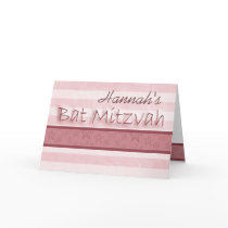 Customise your own Bat Mitzvah invitation Cards