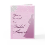 Customise your own bridal shower invite cards