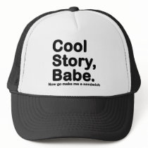 Customise Your Own: Cool Story Bro/Babe Mesh Hats