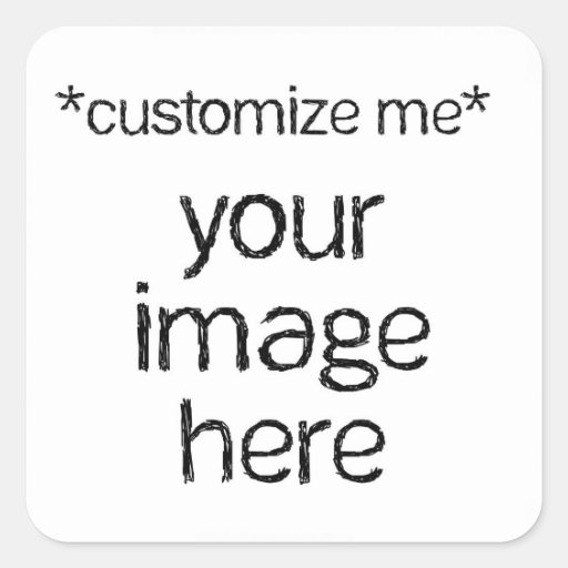 Customise Your Own Design Stickers
