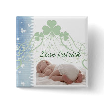 Customise your own Irish baby design Pinback Button