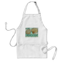 Customise your own seashell design apron