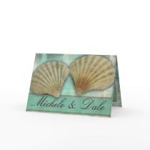 Customise your own seashell design card