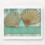 Customise your own seashell design mousepads