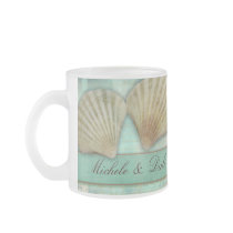 Customise your own seashell design mugs