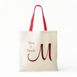 Customise your own wedding tote bag
