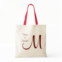 Customise your own wedding tote bag
