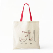Customise your own wedding tote bag