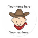 Customise Yourself Cowboy  stickers