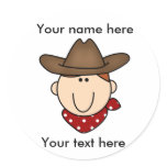 Customise Yourself Cowboy  stickers