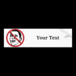 Customised Anti Obama Bumper Sticker
