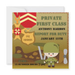 Customised Army Birthday Invitations