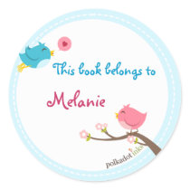 Customised Birdie Stickers Book