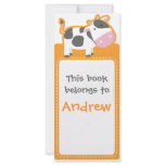Customised*Cow Bookmarks Book rack cards
