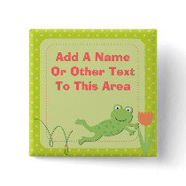 Customised Frog Button