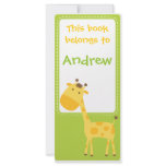 Customised*Giraffe Bookmarks Book rack cards