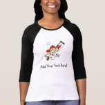 Customised Girls Baseball Dive T-shirts