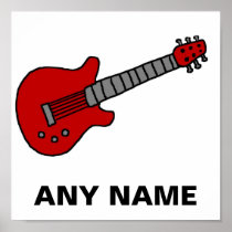 Customised Guitar Shirt for Boys or Girls