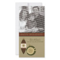 Customised Happy Holidays Ornament Design :: 06 photo cards