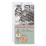 Customised Happy Holidays Ornament Design :: 09 photo cards