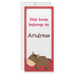 Customised*Horse Bookmarks Book rack cards