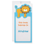 Customised*Lion Bookmarks rack cards